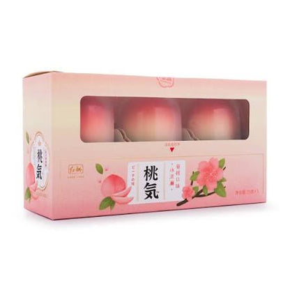 Peach ice cream