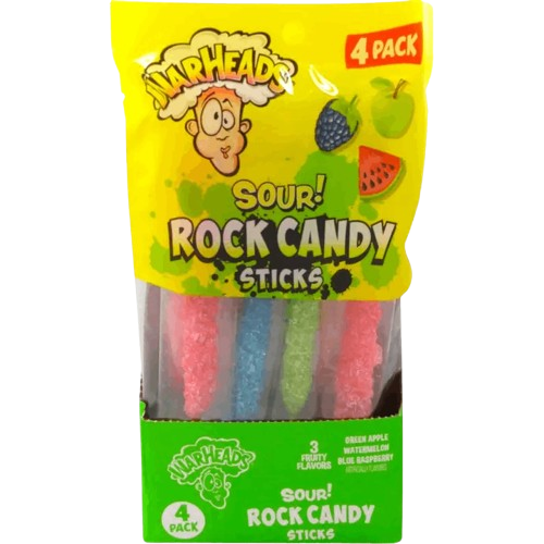 Warheads Sour Rock Candy