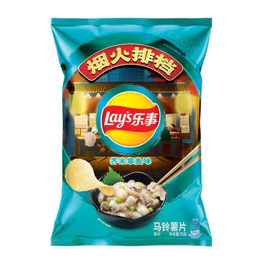 Lays Wasabi Calamari (LIMITED PRODUCTION) - Taiwan