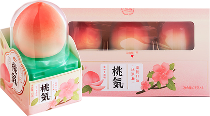 Peach ice cream
