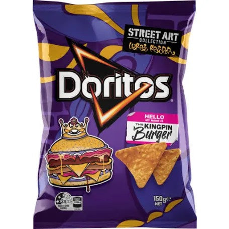 Doritos Street Art The KingPin Burger