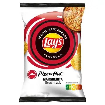 Lays Iconic Restaurant Flavors Pizza Hut Margherita Geschmack (Denmark)