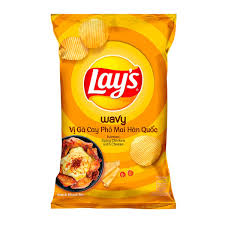 Lays Korean Spicy Chicken Queso (Korea)