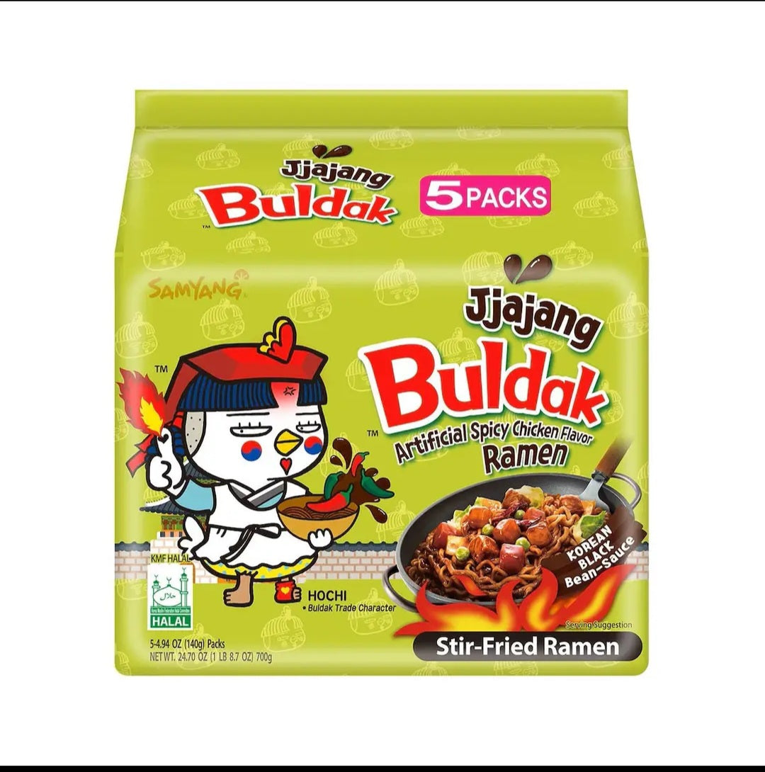 Buldak Spicy Chicken Stir Fry